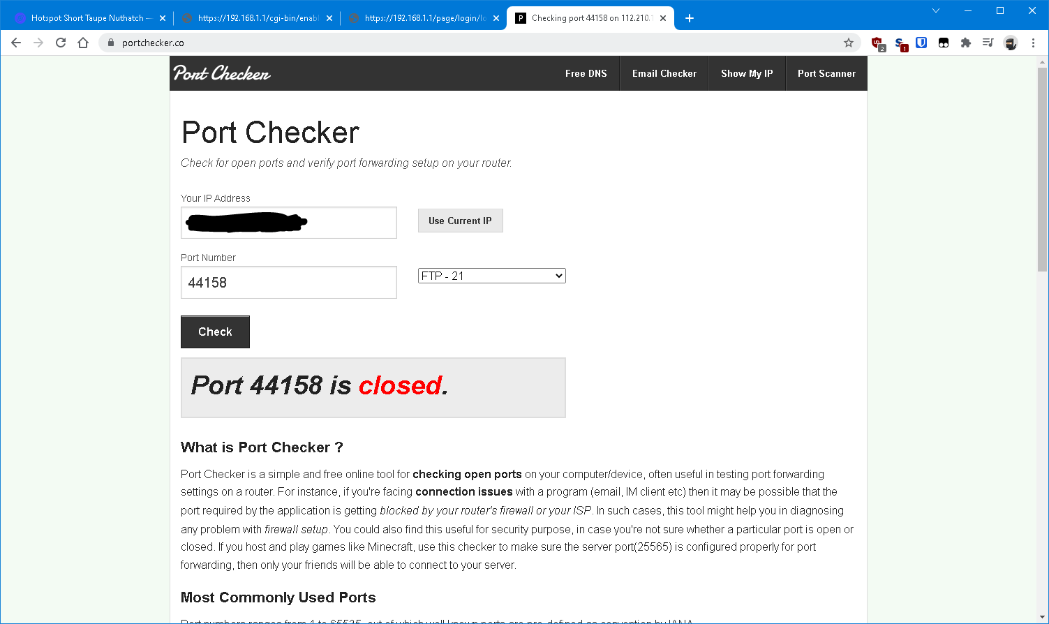 Why port forward? dillagr.github.io